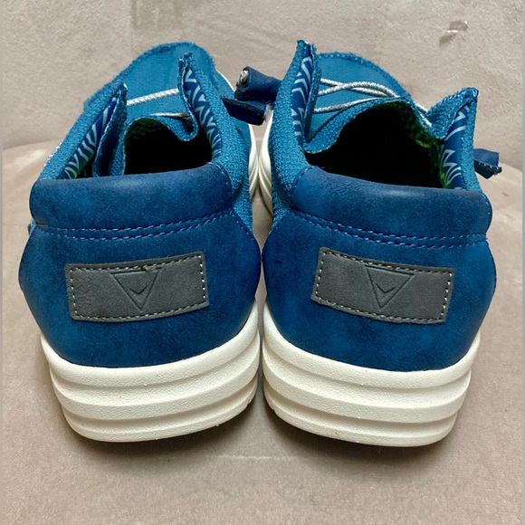 NWOT Vance Co. Teal Blue Men’s Casual Slip on Sneaker Shoes Size 10 main image 8